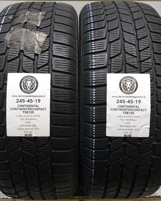 2 GOMME 245 45 19 CONTINENTAL A61453