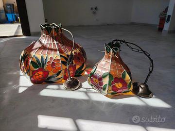 2 Lampadari stile Tiffany