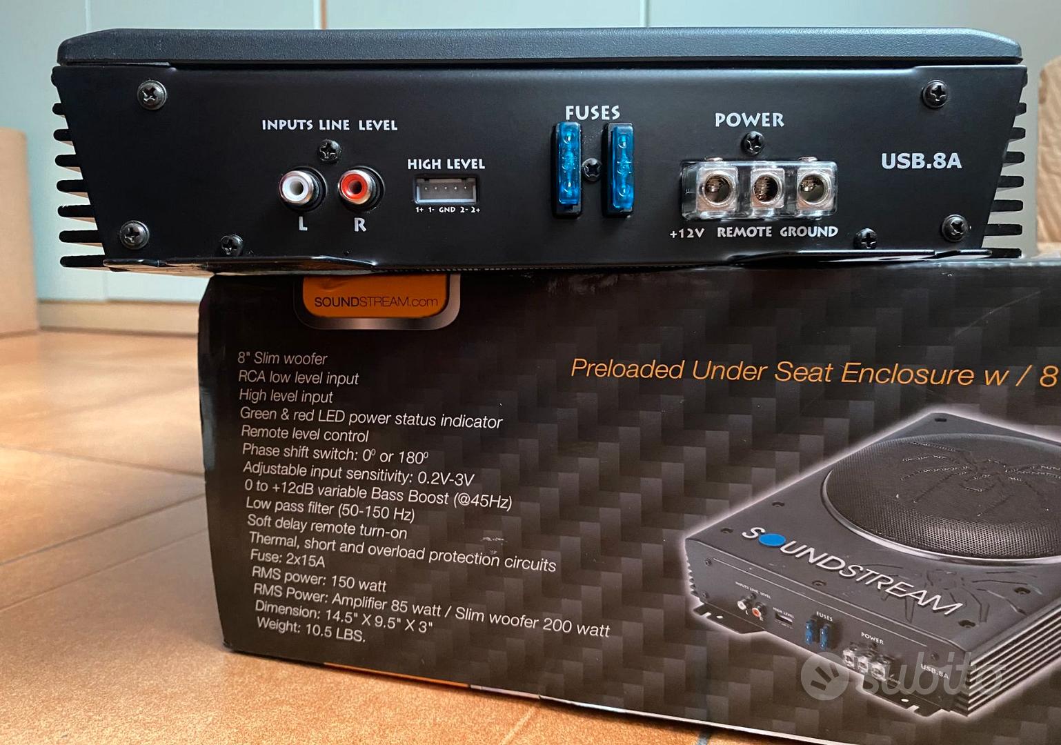 SOUNDSTREAM USB.8A ウーファー