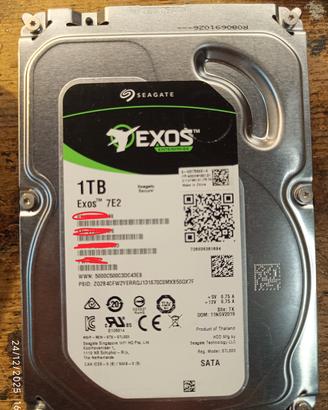 HD HARD DISK 1 TB 3,5 32MB 7200RP SAS-WWM