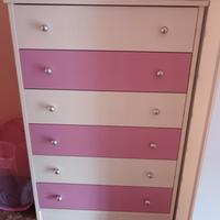 cassettiera 6 cassetti 