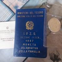 500 lire argento celebrativa anno della famiglia 1