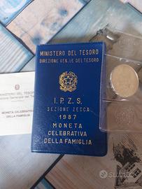 500 lire argento celebrativa anno della famiglia 1