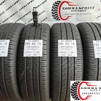 4 PNEUMATICI 185/65 R15 CONTINENTAL ESTIVE