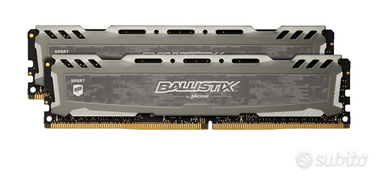 Crucial Ballistix RAM 32gb(4x8) 3200 MHz cl16