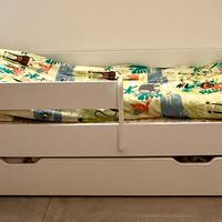 Lettino per bambini con cassettone