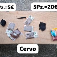materiale per la costruzione di stremer e mosche 