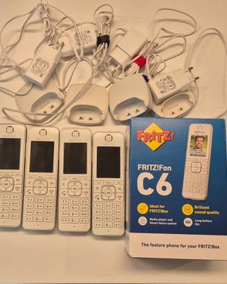 Fritzfon C6, 4 telefoni