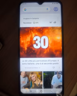 TCL 408 4G 4-64GB Display 6.6" Android 12 Blu