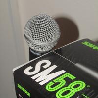 Shure Sm58 + Scatola originale