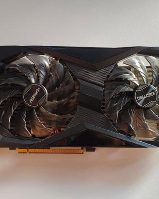 Scheda video AMD Radeon RX 6650 XT 8GB ASRock