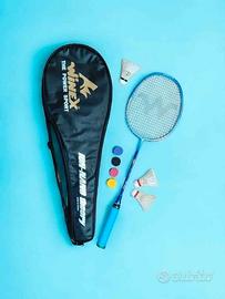 Kit racchetta badminton