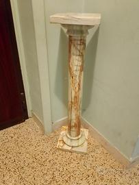 colonna marmo onice alabastro 