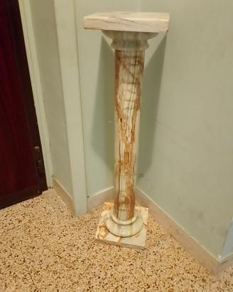 colonna marmo onice alabastro 