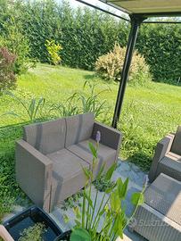 Set divano da giardino