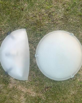 Coppia di plaffoniere lamapadari lampadario