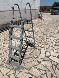 Pompa e scala per piscina fuori terra