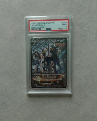Pokémon Umbreon V 244 VMAX Climax JAP PSA 9