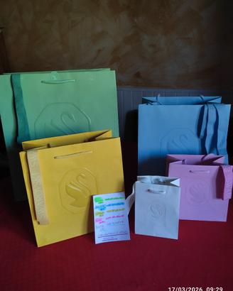 Swarovski busta shopping bag a scelta 