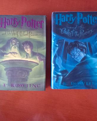 Libri HARRY POTTER edizione americana SCHOLASTIC 