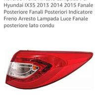 fanale posteriore Hyundai ix35 anno 2913-2014-2015