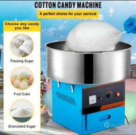 MACCHINA ZUCCHERO FILATO ACCIAIO INOX PAGCON 1,3KW