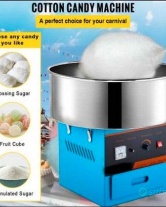 MACCHINA ZUCCHERO FILATO ACCIAIO INOX PAGCON 1,3KW