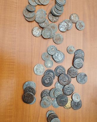 monete romane carrarmato perugina blocco 