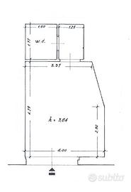 Via Mameli mq 24 locale commerciale locato