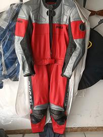 Tuta moto in pelle divisibile DAINESE-DUCATI