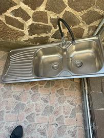 Lavelli cucina acgisio 2 vasche con rubinetto