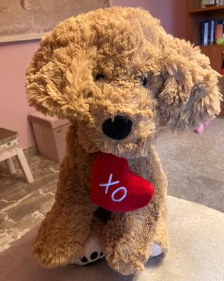 Peluche cane grande nuovo