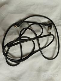 cavo audio 2 m con adattatore 