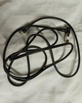 cavo audio 2 m con adattatore 