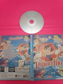 Dvd Pinocchio cartone animato per bambini