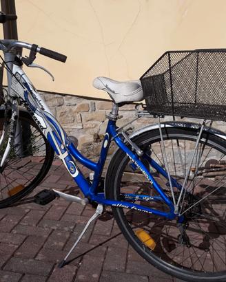 bicicletta donna con cambio shimano