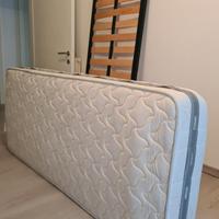 Materasso Singolo Eminflex + Rete Doghe In Legno