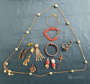 Lotto Gioielli Vintage Anni 60/90 – Collana Bracci
