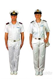 Marina Militare divisa SEB Servizio Estivo Bianco