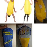 Carnevale Halloween Costume da banana Taglia unica
