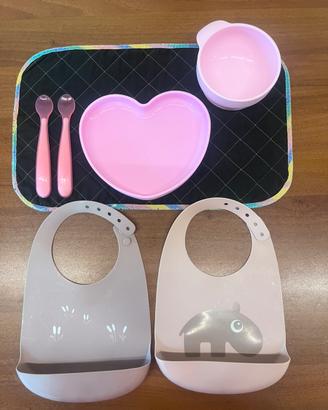 Set pappa e bavaglini