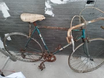 bici vintage da corsa bicicletta bianchi