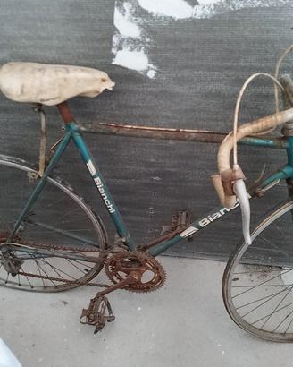 bici vintage da corsa bicicletta bianchi
