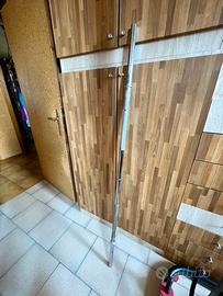 Bilaciere Decathlon 155cm + fermi + pad squat