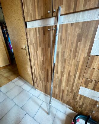 Bilaciere Decathlon 155cm + fermi + pad squat