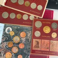 Vaticano monete in blister e folder