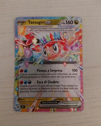 carta pokemon tatsugiri EX