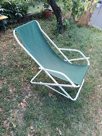 Sedia a sdraio basculante