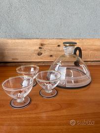 Servizio cocktail vintage art deco’ francese