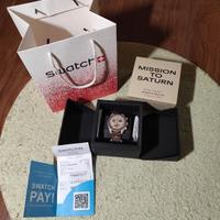 Swatch x omega mission to saturn full set nuovo